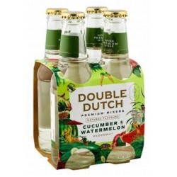 Double Dutch Premium Mixers Cucumber & Watermelon Flavor - artificial sugar free  artificial flavors free  artificial preservatives free